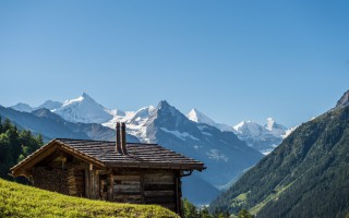 Mountain hut tour