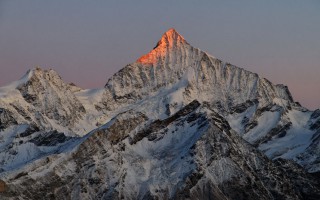 De machtige Weisshorn (4.505 m) !